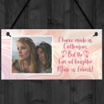 Personalised Gift For Colleague Hanging Sign Best Friend Gift