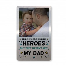 Quirky Gift For Dad Fathers Day Birthday Personalised Metal Card
