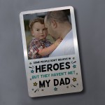 Quirky Gift For Dad Fathers Day Birthday Personalised Metal Card