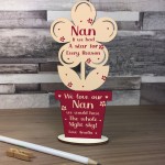 Special Gift For Nan Birthday Mothers Day Flower Personalised