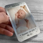 Personalised Gift For Mum Dad Wallet Insert New Baby Gift