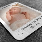 Personalised Gift For Mum Dad Wallet Insert New Baby Gift