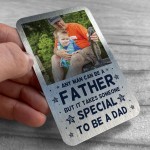 Thank You Gift For Dad Birthday Fathers Day Metal Wallet Insert 