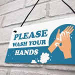 WASH YOUR HANDS Public Safety Health And Safety Warning Sign