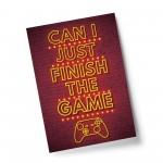 Gaming Neon Print Novelty Gaming Poster Gamer Bedroom Wall Art