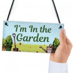 Novelty Garden Hanging Signs And Plaques Backyard Allotment