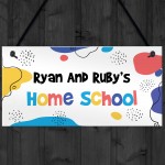 Classroom Sign Personalised Hanging Sign Home School Plaque