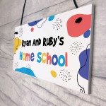 Classroom Sign Personalised Hanging Sign Home School Plaque