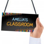 Personalised Classroom Sign For Home Hanging Sign Playroom Sign