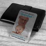 Personalised Metal Photo Gift For Grandad Novelty Birthday Gifts