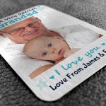 Personalised Metal Photo Gift For Grandad Novelty Birthday Gifts