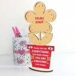 Gift For Nurse Doctor Personalised Thank You Gift Hospital Staff