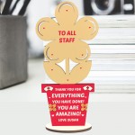 Gift For Nurse Doctor Personalised Thank You Gift Hospital Staff