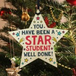 Thankyou Gift From Teacher Wood Star Leaving Nursery School Gift