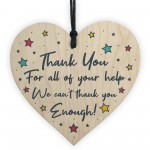 Thank You For Your Help Gift For Teacher Nurse Volunteer Carer