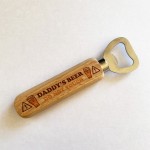 Funny Wooden Bottle Opener Gift For Dad Novelty Fathers Day Gift