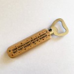 Wooden Bottle Opener Gift For Grandad Birthday Fathers Day Gift
