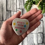 14th Birthday Gift For Son Daughter Personalised Heart Tin 