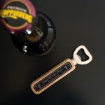Personalised Novelty Birthday Gift Bottle Opener Gift For Him