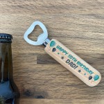 Personalised Birthday Gift For Dad 40th 50th 60th Bottle Opener