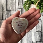 Birthday Gift For Nan Personalised Heart Tin Gift For Her Nan