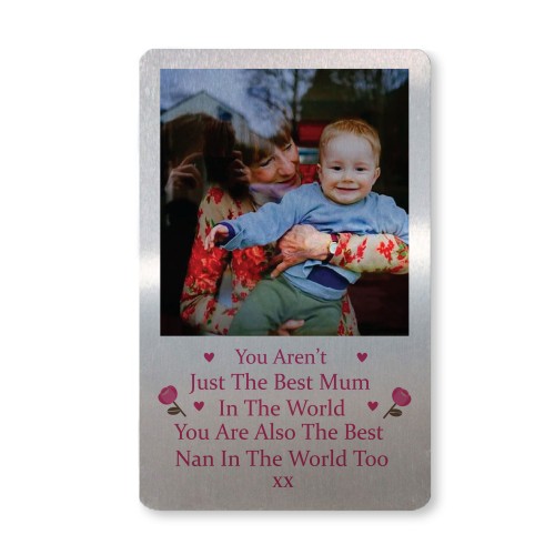 Personalised Gift For Nan Birthday Wallet Card Insert Nan Gift