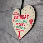 Funny Birthday Quarantine Lockdown Card Gift Wooden Heart Gift