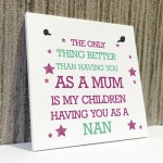 Mum and Nan Gifts Mum Birthday Gifts Mother's Day Christmas Gift