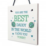 Personalised Best Daddy Gifts From Daughter Son Birthday New Dad