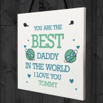 Personalised Best Daddy Gifts From Daughter Son Birthday New Dad