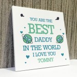 Personalised Best Daddy Gifts From Daughter Son Birthday New Dad