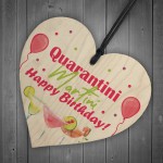 Funny Birthday Decorations Novelty QUARANTINE Gifts Alcohol Gift