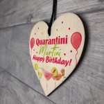 Funny Birthday Decorations Novelty QUARANTINE Gifts Alcohol Gift