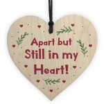 Thinking Of You Heart Token Gift Wooden Heart Gift For Friend