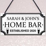 Personalised Bar Signs And Plaques Home Bar Sign Novelty Gifts