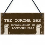 Corona Bar Sign For Garden Man Cave Home Bar Hanging Bar Sign