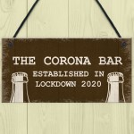 Corona Bar Sign For Garden Man Cave Home Bar Hanging Bar Sign