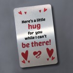 Mum Dad Nan Friend Keepsake Gift Little Pocket Hug Wallet Insert