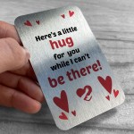 Mum Dad Nan Friend Keepsake Gift Little Pocket Hug Wallet Insert