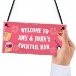 Personalised Cocktail Bar Alcohol Gifts Novelty Home Bar Gifts