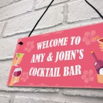 Personalised Cocktail Bar Alcohol Gifts Novelty Home Bar Gifts