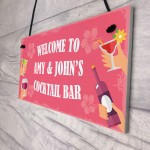 Personalised Cocktail Bar Alcohol Gifts Novelty Home Bar Gifts