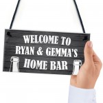 PERSONALISED Home Bar Sign Novelty Bar Man Cave Sign Home Decor 