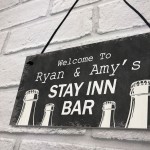 PERSONALISED Home Bar Gifts Novelty Quarantine Gifts Bar Plaques