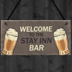 Funny Bar Signs Novelty Man Cave Plaques Quarantine Gifts