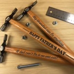 Engraved Hammer For Fathers Day Gift For Dad From Daughter Son