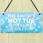 Personalised Hot Tub Gift For Garden Novelty Hot Tub Accessories