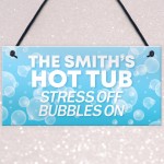 Personalised Hot Tub Gift For Garden Novelty Hot Tub Accessories