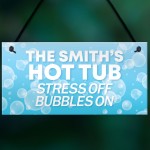 Personalised Hot Tub Gift For Garden Novelty Hot Tub Accessories