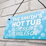 Personalised Hot Tub Gift For Garden Novelty Hot Tub Accessories